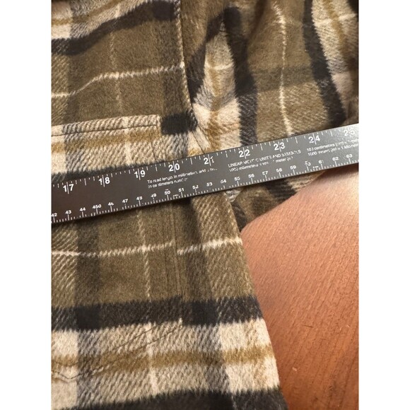 H&M Olive plaid shacket Size S - Picture 10 of 15